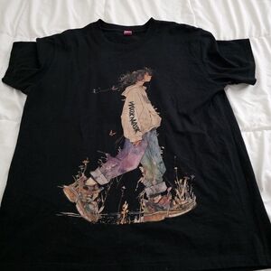 Streetwear Style Skater Girl Graphic Tee